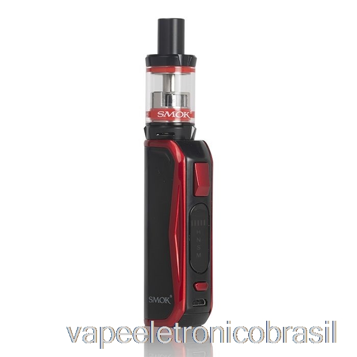 Vape Recarregável Smok Priv N19 30w Starter Kit Vermelho